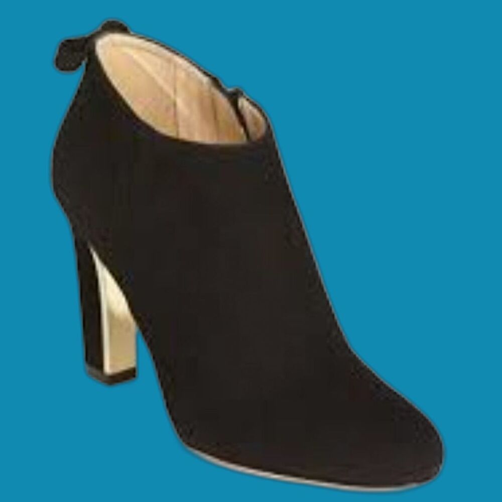 Kate Spade Black Suede Ankle Boots - Size 7